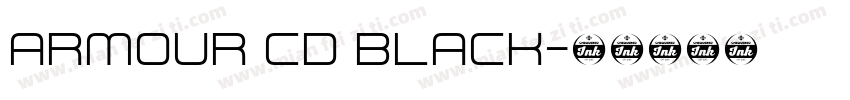 ARMOUR Cd Black字体转换